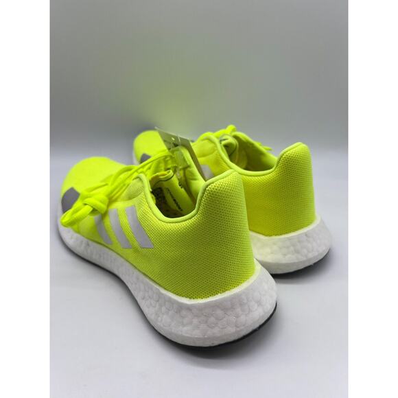 adidas Men's Senseboost GO Running Shoes Neon/Yellow Sneakers EF1580 Size 8.5 - Picture 9 of 13
